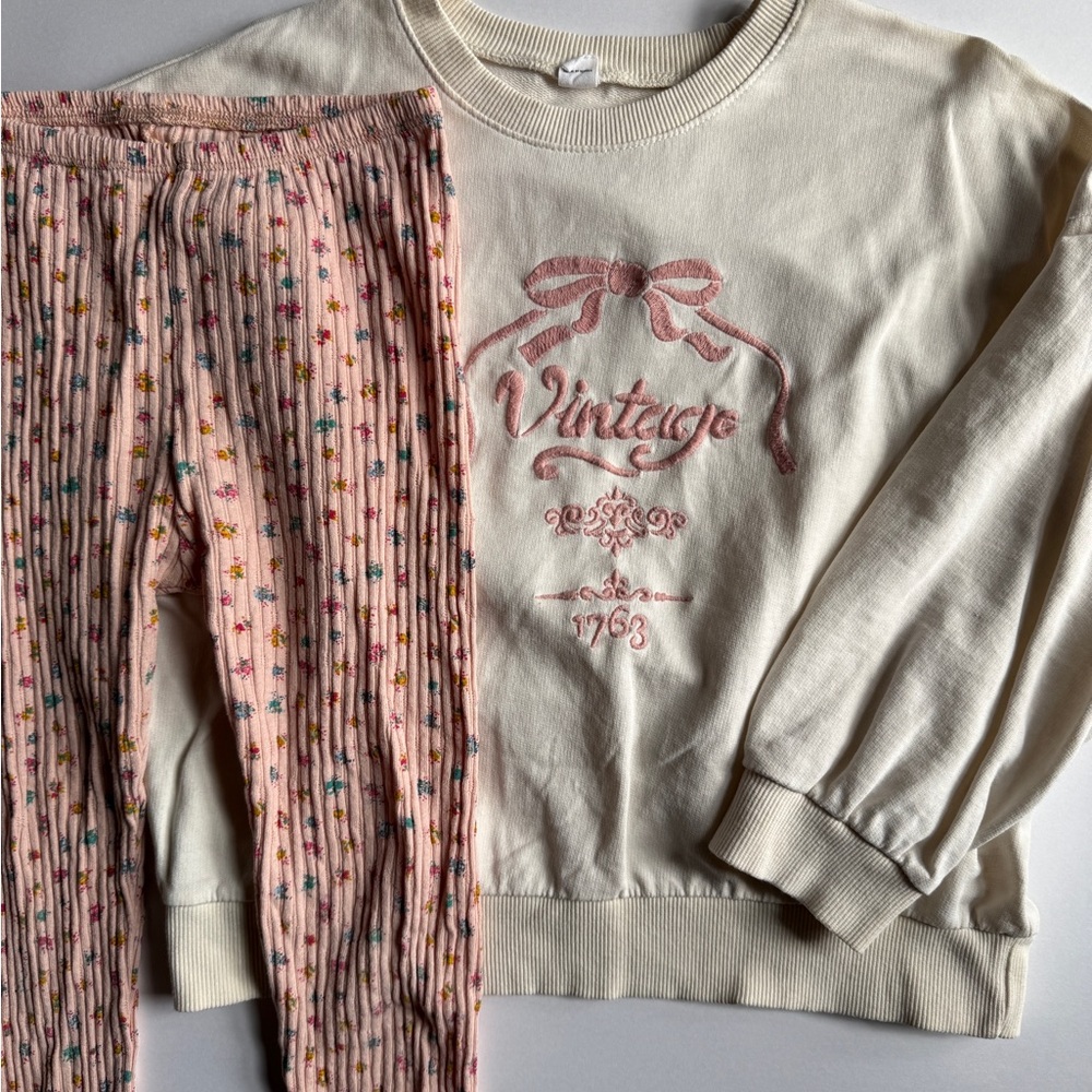 toddler korean brand sweatshirt + konges slojd bundle